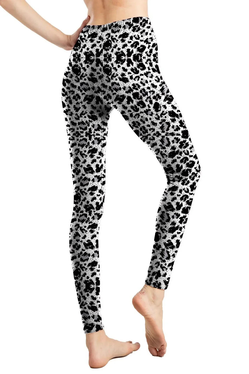 Leopard Leggings Printed High Waist - Empire P.E