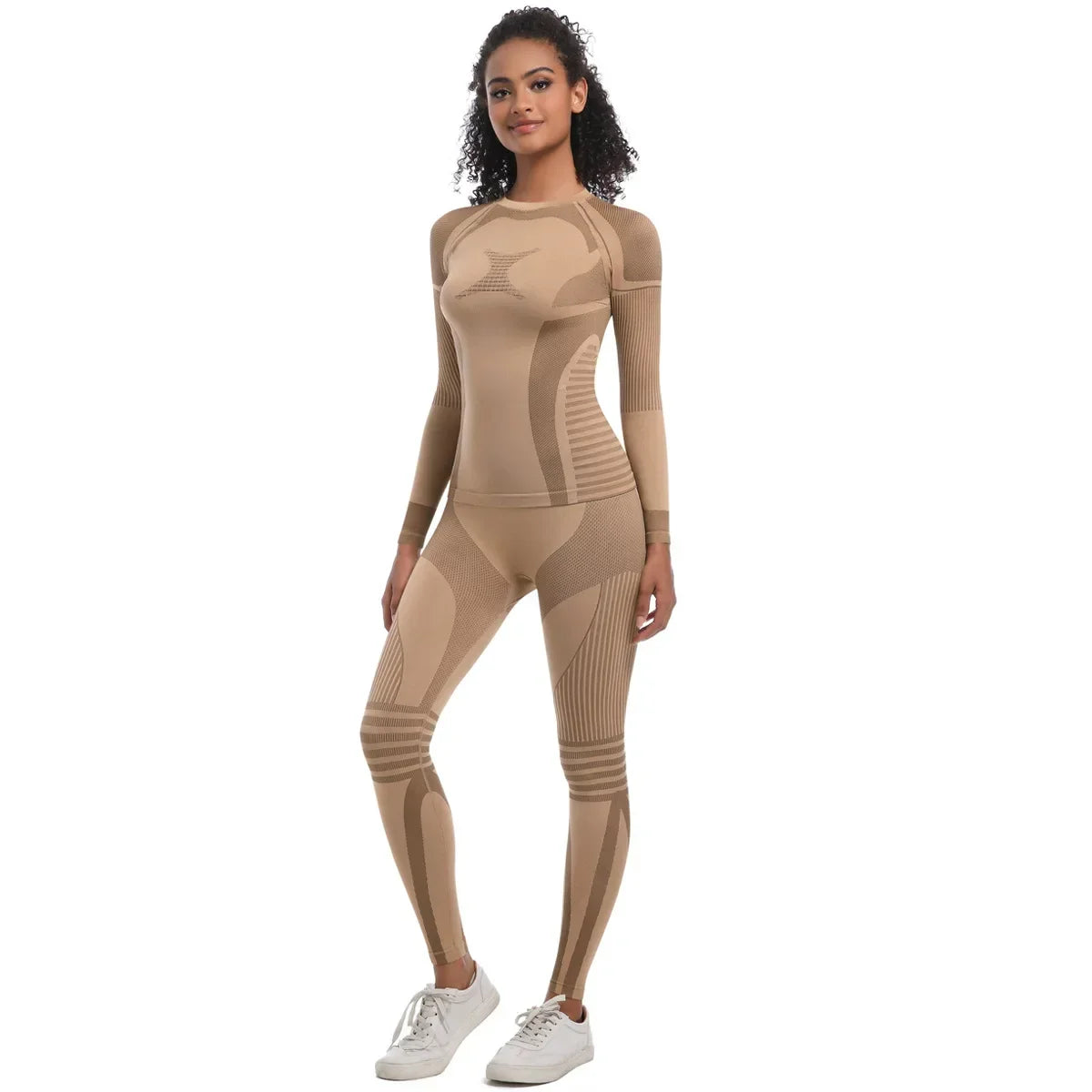 2Pc Women Skiwear Yoga Set