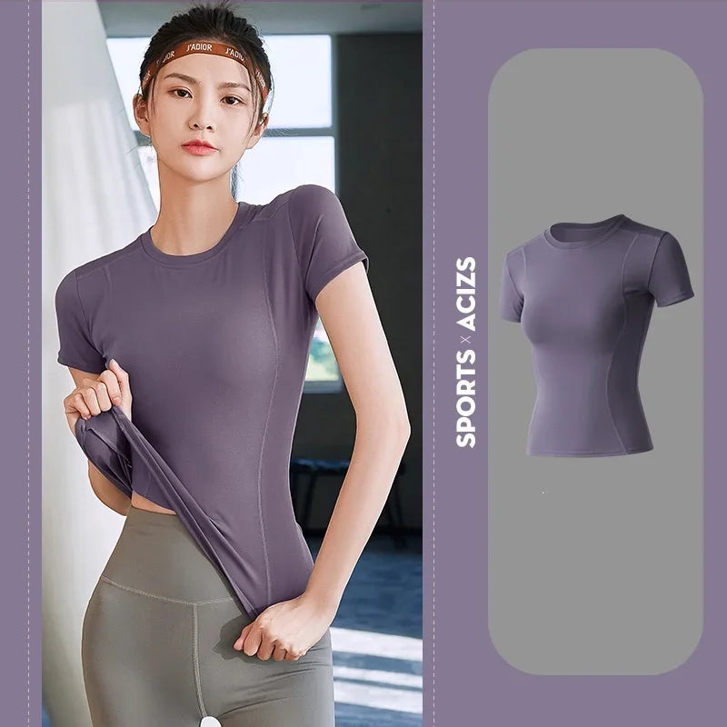 2024 Women's Sports Fitness T-shirt - Empire P.E