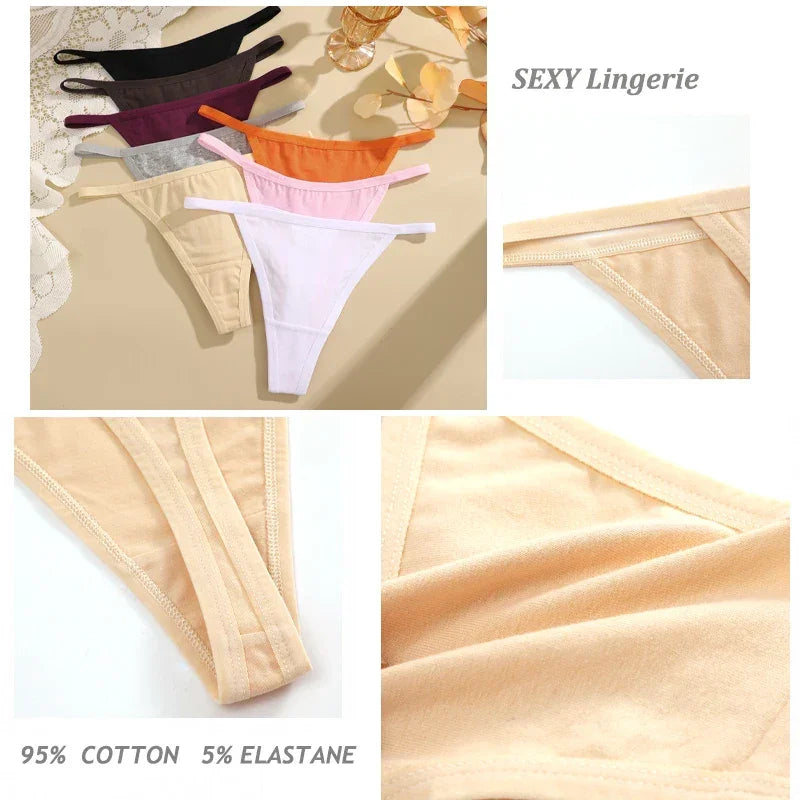 5Pcs Women Cotton Panties Female Thin - Empire P.E