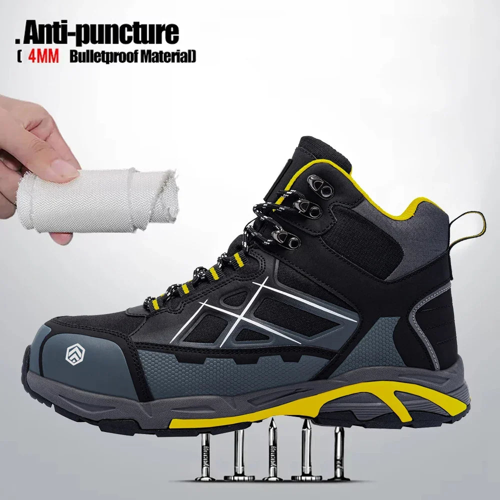 Men's Steel Toe Safety Work Boots