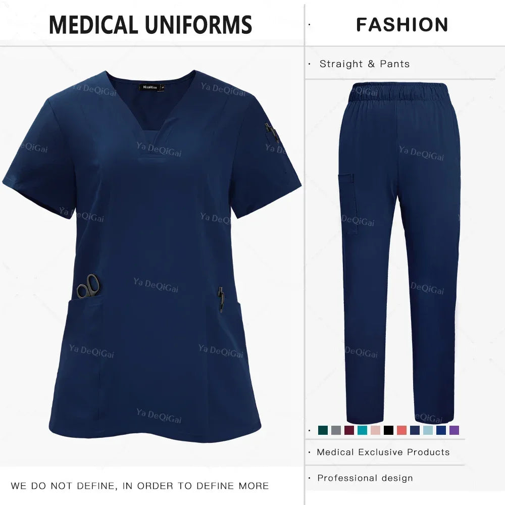 Anti-Wrinkle Premium Fabric Clinical Uniforms