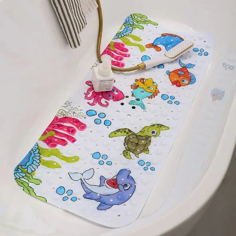Large Cute Cartoon PVC Anti-Slip Shower Bathtub Mats - Empire P.E
