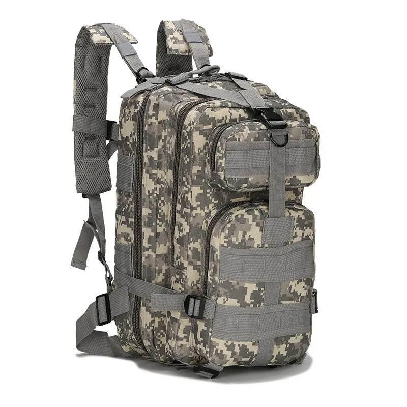 Men's Classic Tactical Backpack Travel Sports Camouflage Bag Outdoor Climbing Hunting Backpack Fishing Hiking Nylon 3P Pack Bag - Empire P.E