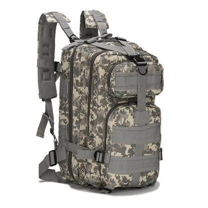 Men's Classic Tactical Backpack Travel Sports Camouflage Bag Outdoor Climbing Hunting Backpack Fishing Hiking Nylon 3P Pack Bag - Empire P.E