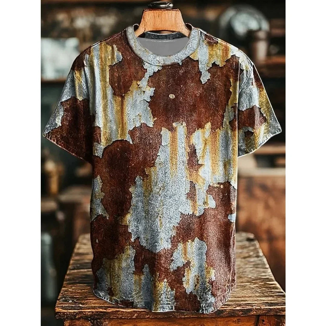 Men's Retro Print T-Shirts - Empire P.E