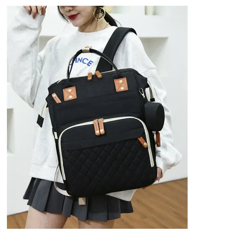 USB Diaper Bag Backpack - Empire P.E
