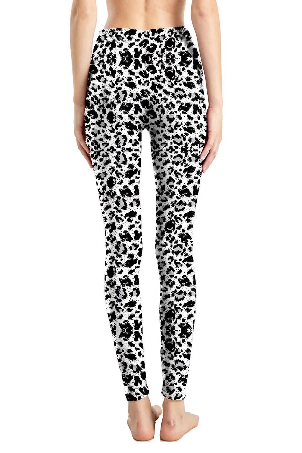 Leopard Leggings Printed High Waist - Empire P.E
