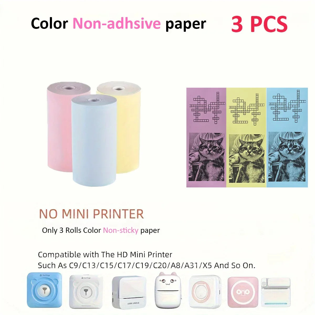 Rolls Of Self-Adhesive Paper Portable Thermal For Printer - Empire P.E