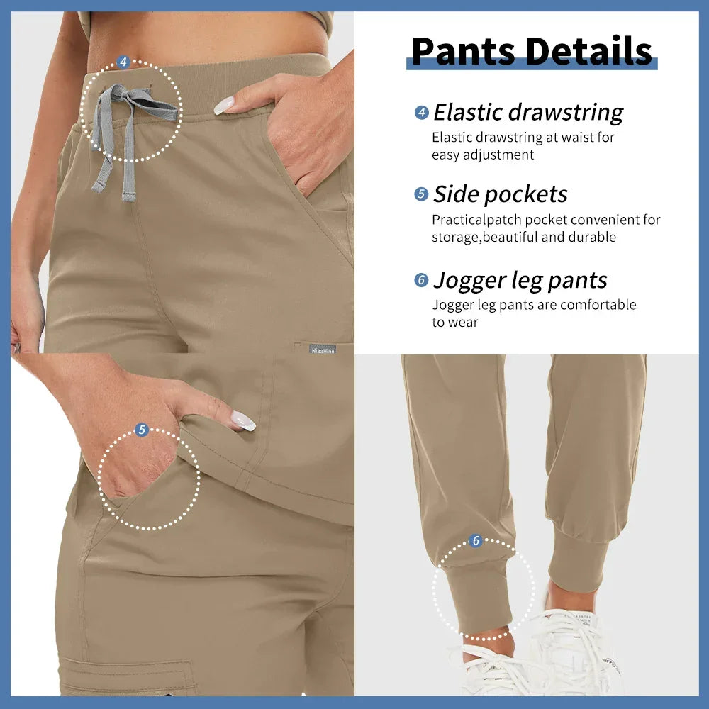 Scrub Sets Uniform Women Jogger Suit - Empire P.E