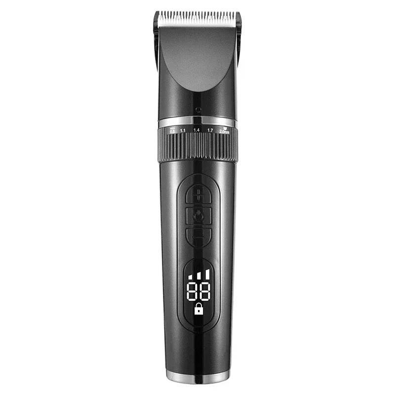 Electric Hair Clipper Men's Professional Hair Clipper Ceramic Blade Household Low Noise Trimmer USB Charging Men's Haircut Tools - Empire P.E