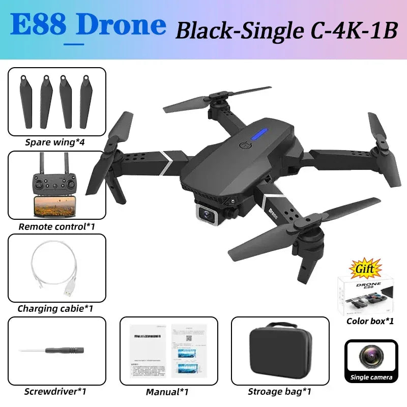 E88Pro Drone Profesional 4K HD Dual Camera - Empire P.E