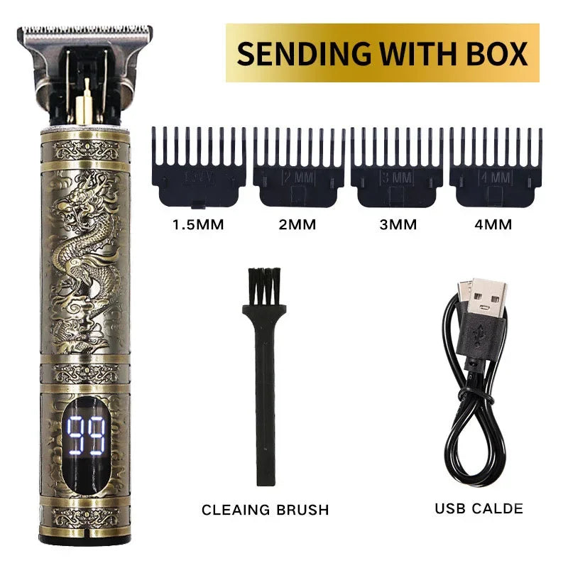 Electric Wireless Facial Hair Trimmer Clipper - Empire P.E
