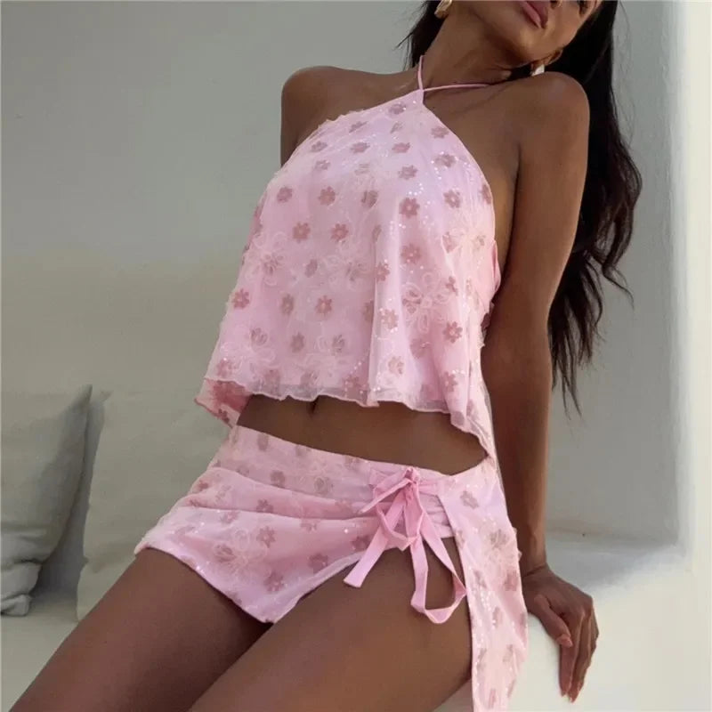 Women's Two Piece Skirts Outfit - Empire P.E