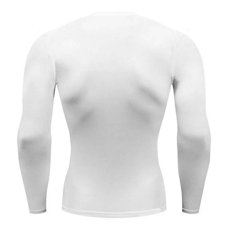 Usa Flag Basketball Athletic Men Running T-Shirt Compression Long Sleeve T Shirt Workout Bodybuilding Fitness Quick Dry Rashgard - Empire P.E