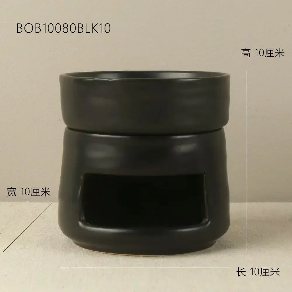 Exquisite ceramic craftsmanship candle holder wax oil burner