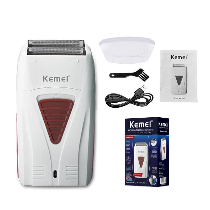Kemei KM-PG809A KM-PG232 LCD USB Charging Hair Clipper Adjustable - Empire P.E