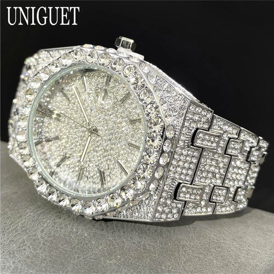 2025 New Luxury Brand Iced Watch