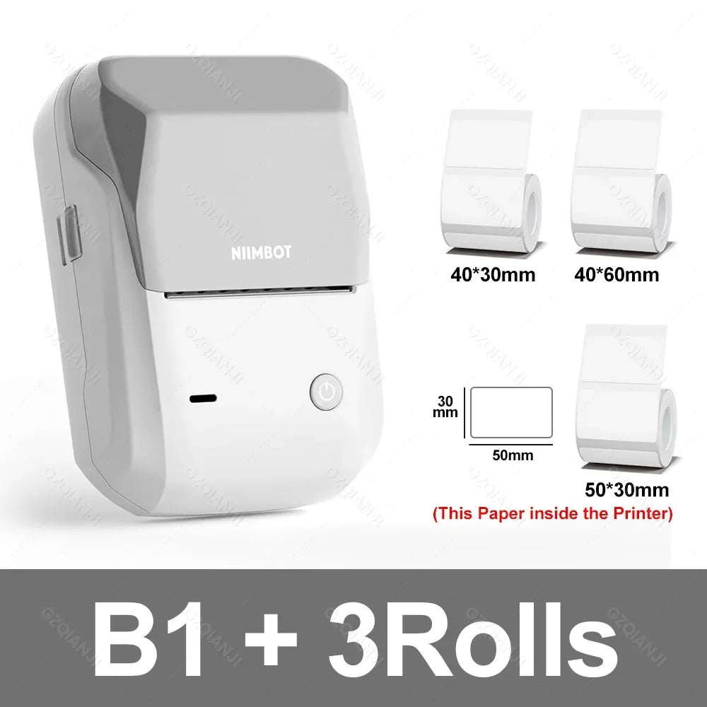 Portable Thermal Printer With Tapes 2 Inch Adhesive - Empire P.E