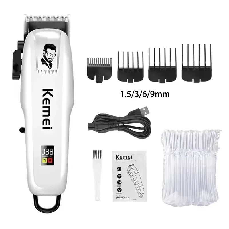 USB Charging Hair Clipper Adjustable Professional Shaver Trimmer - Empire P.E