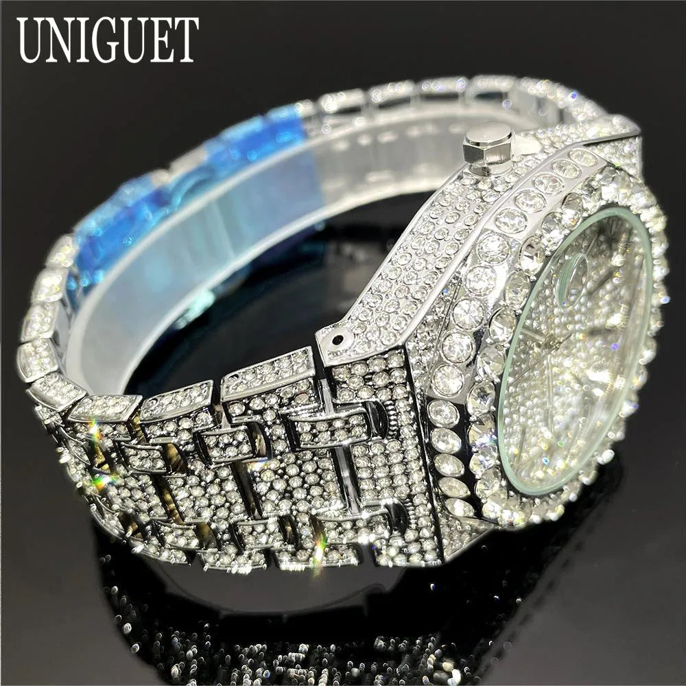 2025 New Luxury Brand Iced Watch