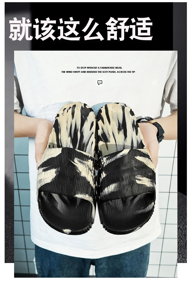 Men's Winter Home Slippers Dad Men's Flip Flops Flip Flops Dropshipping Designer Shoes Men Exercises Mens Sliders Gothic Tennis - Empire P.E