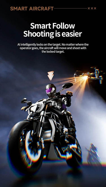 M5 Drone 4K Professional HD Dual Camera 5G Wifi Obstacle Avoidance Brushless Motor Foldable Quadcopter RC Distance Toys Gift - Empire P.E