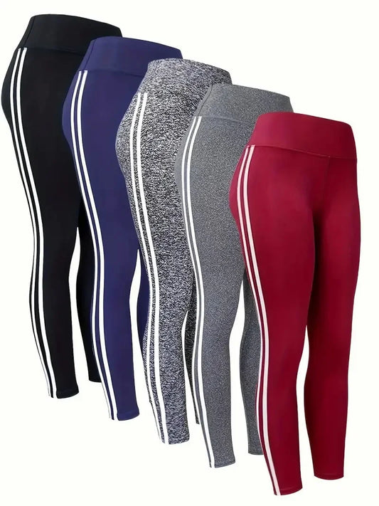 Women's High-waist Slimming Leggings - Empire P.E