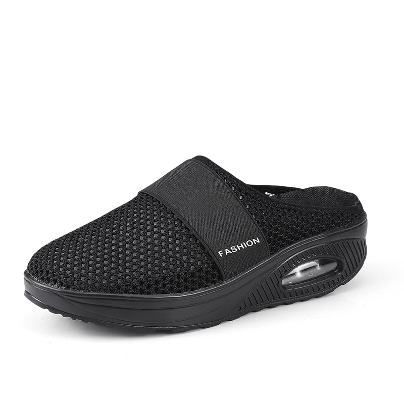 slip-ons without back female sneakers women's sport shoes professional running shoes black sports shoes skor walkx 1229 - Empire P.E