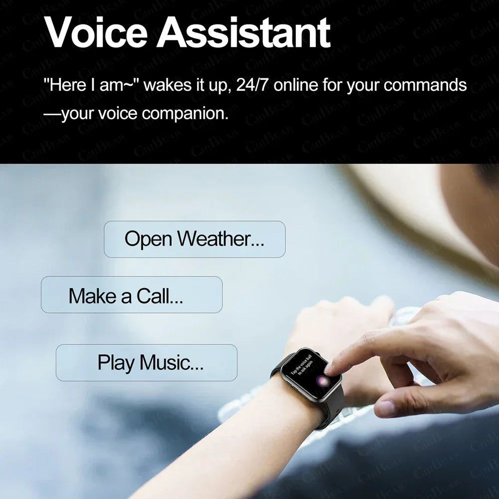 2025 New Smart Watch Full Touch Screen Bluetooth Call