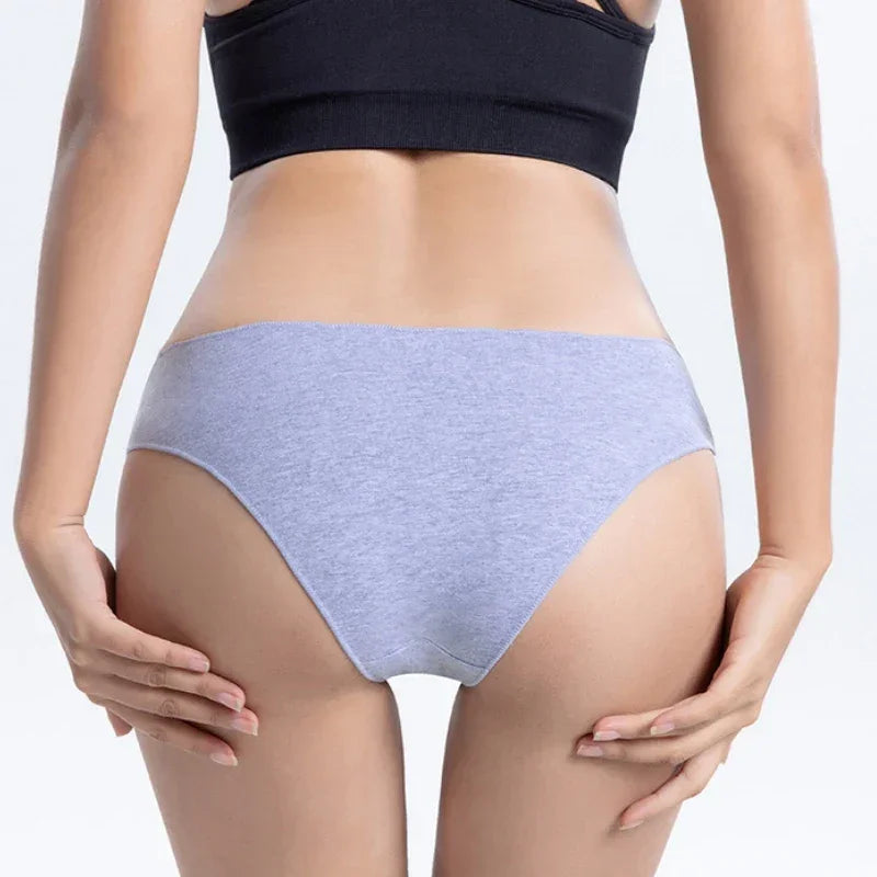3Pcs/Set Cotton Briefs Low Rise Panties For Women - Empire P.E