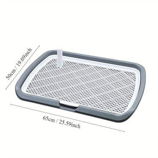 Dog Potty Training Toilet, Plastic Dog Pee Pad Holder With Removable Net