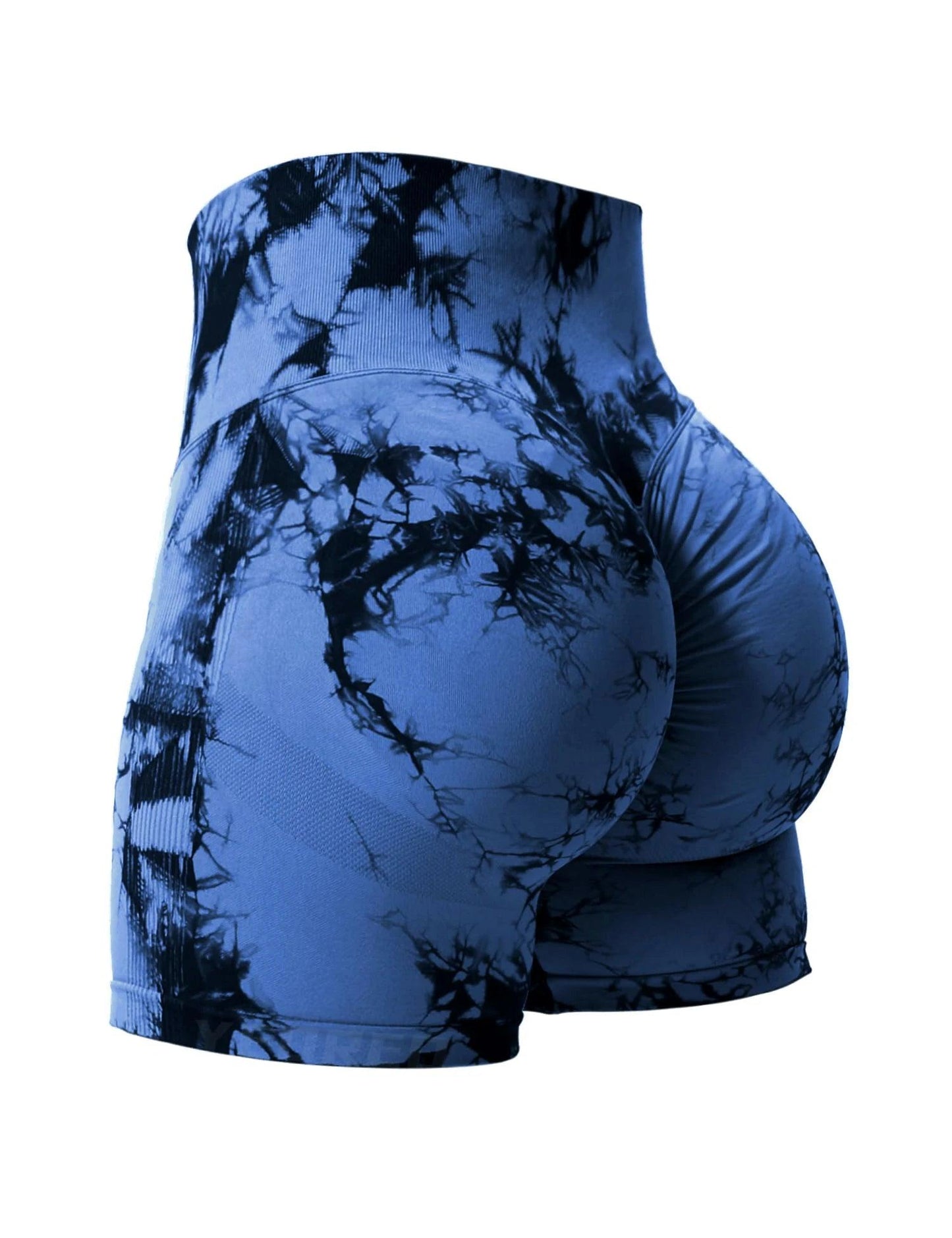Butt Lifting Tie Dye Summer Shorts Woman High Waist - Empire P.E