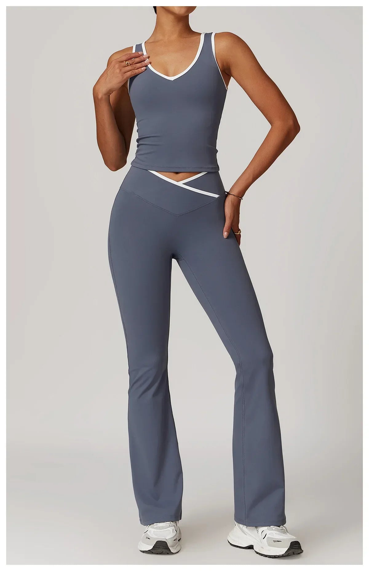 Yoga Set 2 Pieces Workout Outfits Fitness - Empire P.E