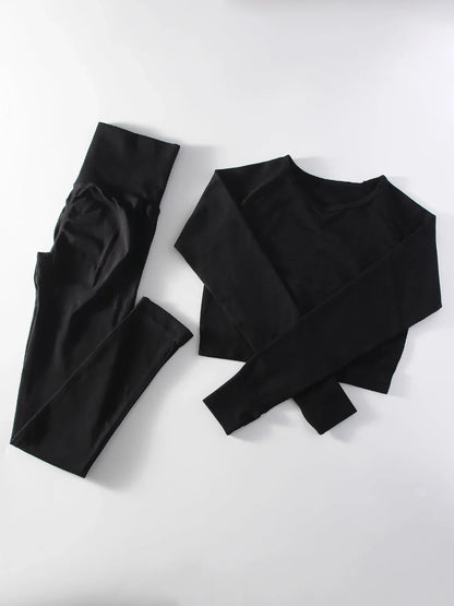 Women's 2 Piece Seamless Yoga Sportswear Set