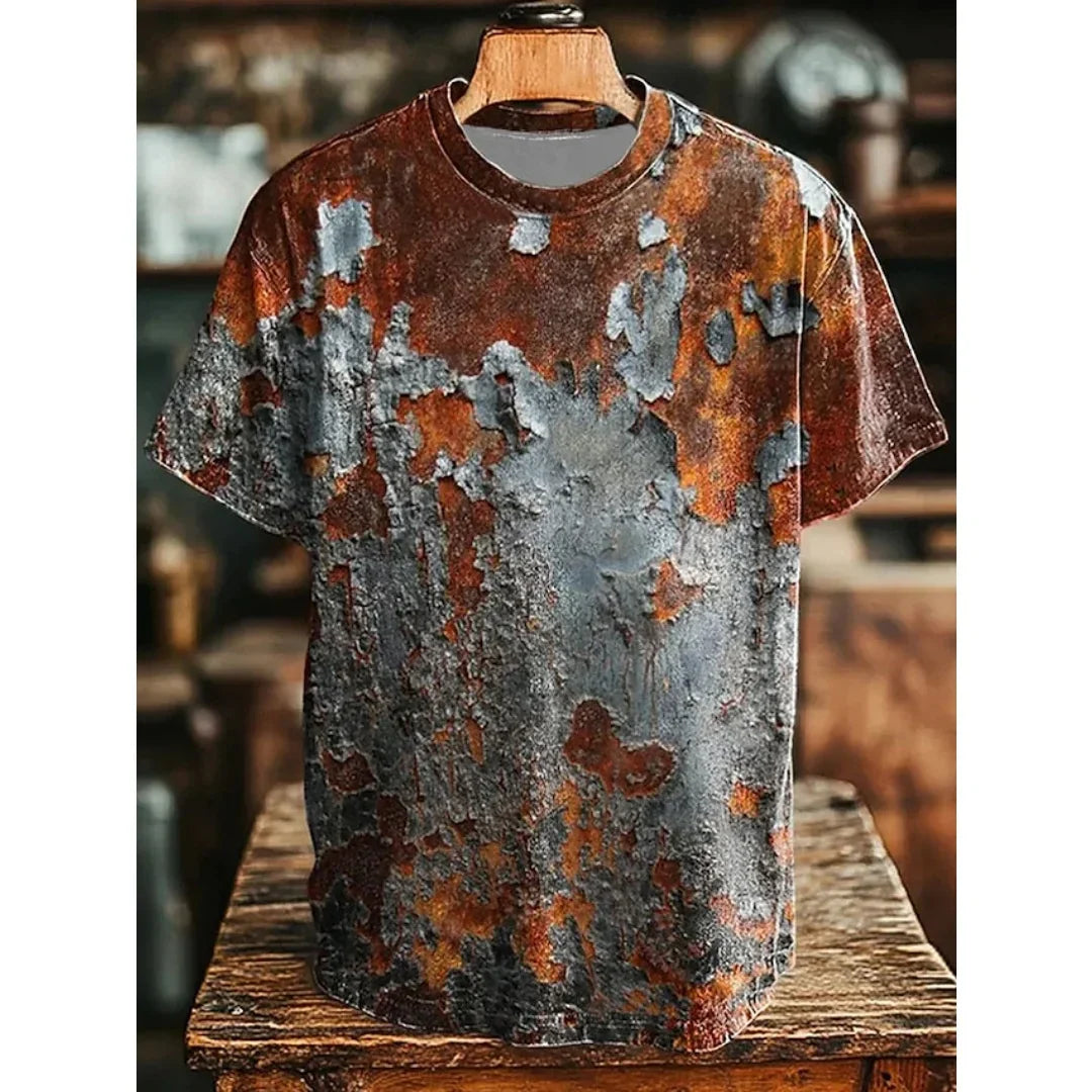 Men's Retro Print T-Shirts - Empire P.E