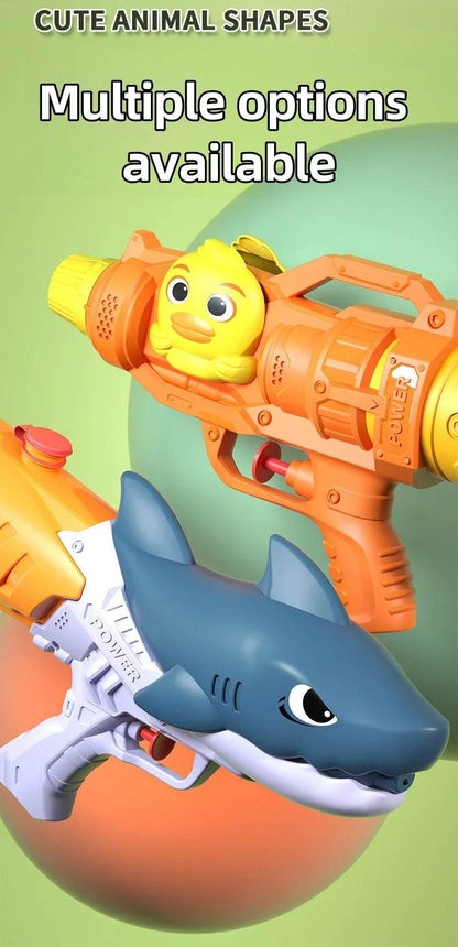 Dinosaurs, ducks, sharks, twin sprinklers, water gun toys, water fights, family gatherings, party games, water pools, beach toys - Empire P.E