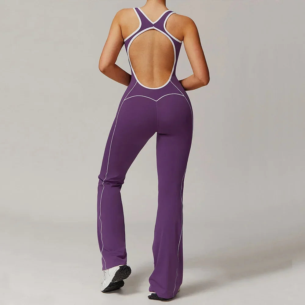Women One-piece Yoga Jumpsuit - Empire P.E