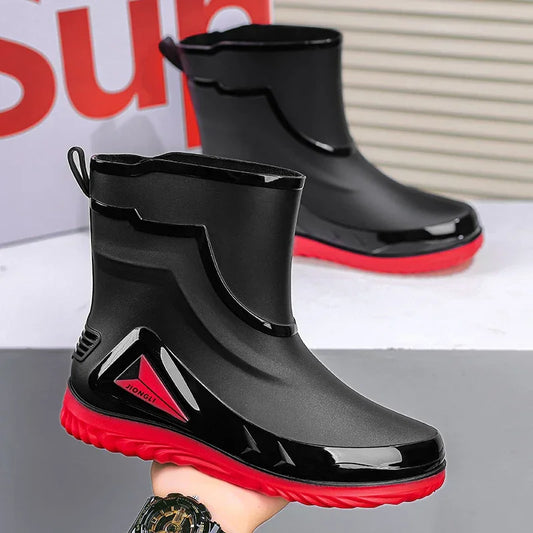 Waterproof Men's Rain Boots Agricultural Breathable Anti-skid - Empire P.E