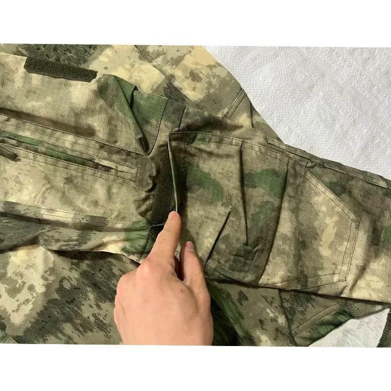 Tactical Shirts Combat Shirt Men Clothing Long Sleeve T-Shirts Breathable Airsoft T-shirt Camo Quick-dry Paintball T-Shirt Tops - Empire P.E