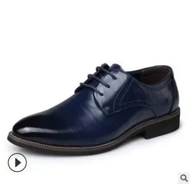 Classic Men Dress Shoes Pointed Toe Business Casual Men Formal Shoes - Empire P.E