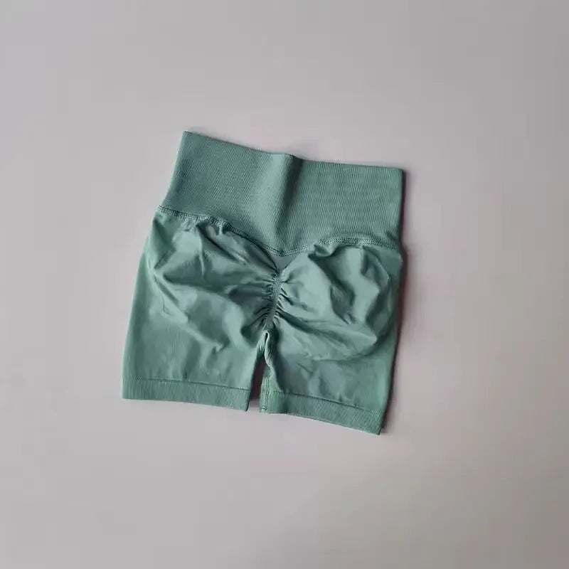 Women's High-Waist Breathable Yoga Shorts