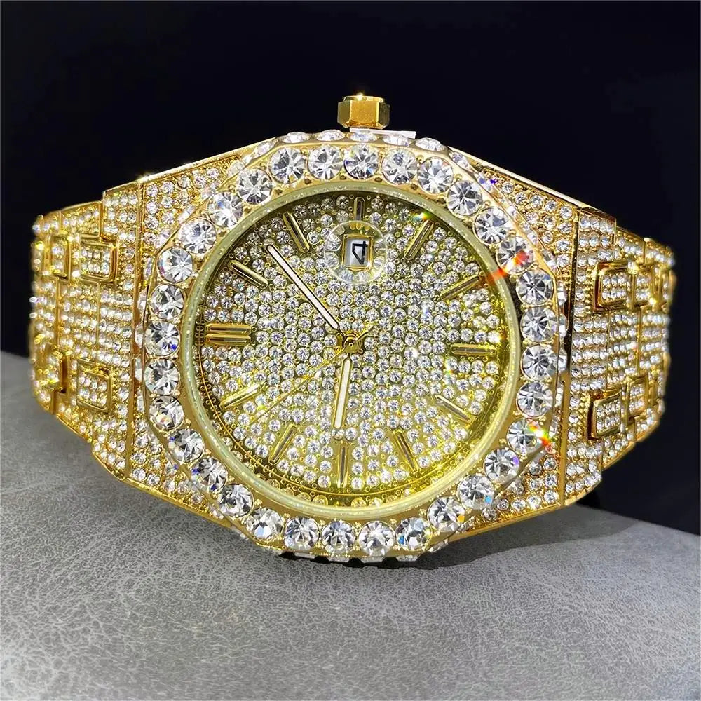 2025 New Luxury Brand Iced Watch