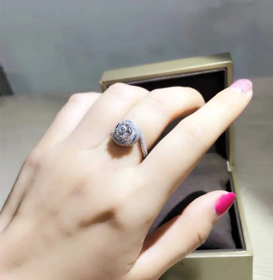 925 Sterling silver Moissanite - Empire P.E