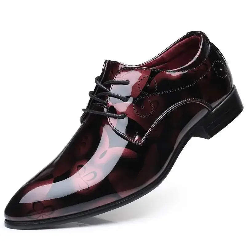 2025 New Luxury Oxfords For Men, Retro Floral Pattern, - Empire P.E