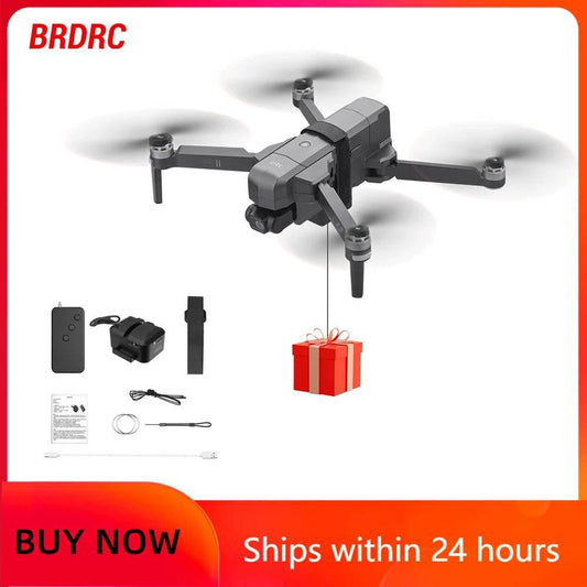 BRDRC Airdrop System for DJI Mini 4K/Mini 4 Pro/Air 3/Mini 3 Pro/Mavic 3/Mavic Pro Drone Thrower Fishing Life Rescue Send Gift - Empire P.E