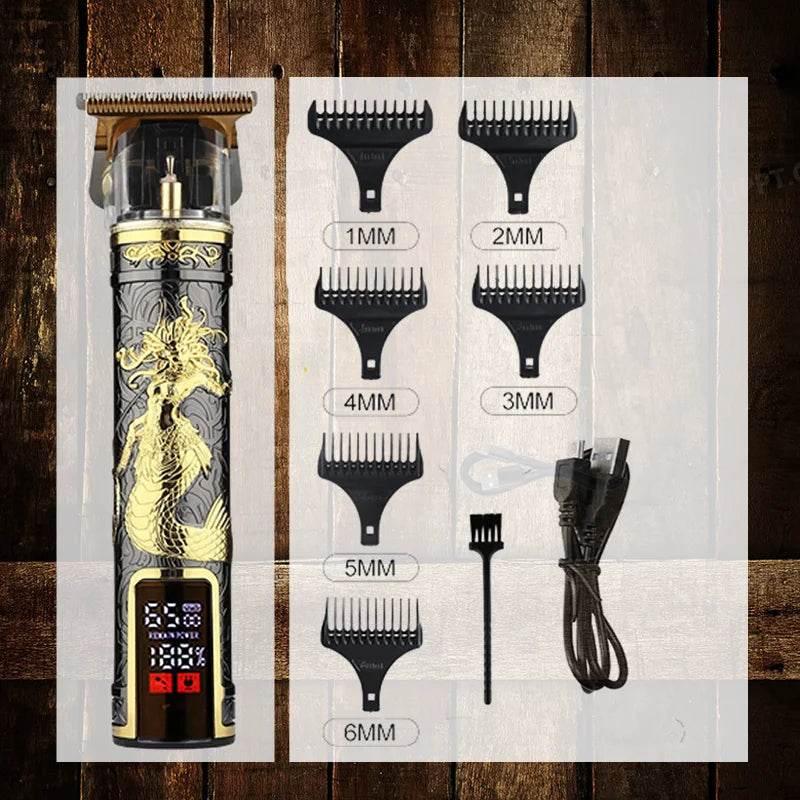 New WaterProof Professional Electric Shaver for Men Razor for Men Mower Beard Trimmer Barber Shaving Machine T9 Hair Clipper - Empire P.E
