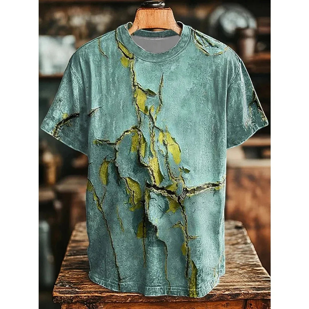 Men's Retro Print T-Shirts - Empire P.E
