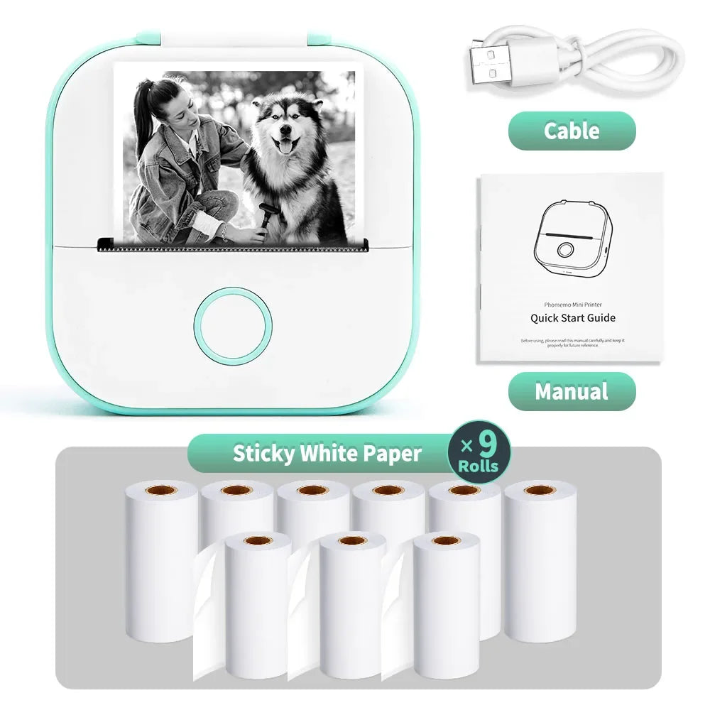 Portable Mini Thermal Printer, - Empire P.E