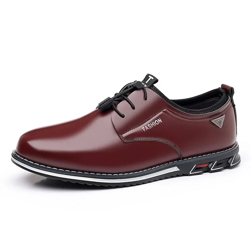 Autumn Casual Leather Sneakers Shoes for Men - Empire P.E